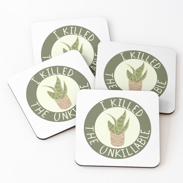 Item preview, I Killed The Unkillable-Snake plant  designed and sold by Skadi-Designs.