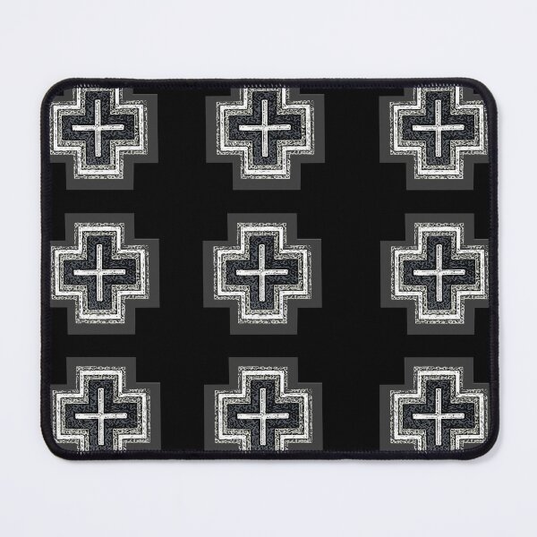 Item preview, Simple Aztec Black Cross designed and sold by Denise Armstrong.