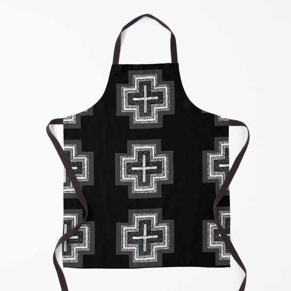 Item preview, Simple Aztec Black Cross designed and sold by Denise Armstrong.