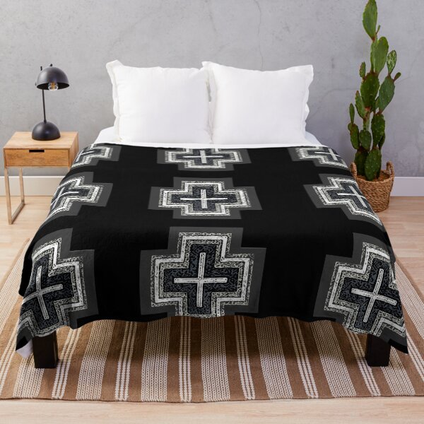 Item preview, Simple Aztec Black Cross designed and sold by Denise Armstrong.