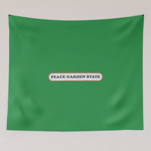 Item preview, Peace Garden State | Retro Badge designed and sold by retroready.