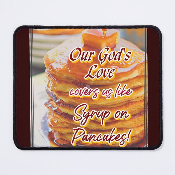 Item preview, JESUS GOD CHURCH AND the ultimate best pancake breakfast tshirt designed and sold by THE AMERICAN TEEVANGELIST.