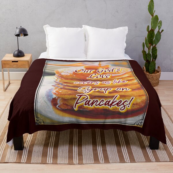 Item preview,  JESUS GOD CHURCH AND the ultimate best pancake breakfast tshirt designed and sold by THE AMERICAN TEEVANGELIST.