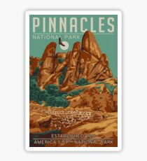 Pinnacles National Park California Sticker