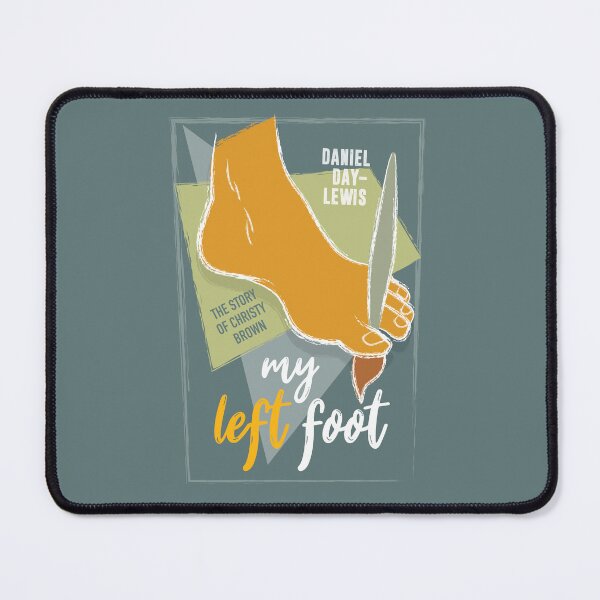 Item preview, My Left Foot - Alternative Movie Poster designed and sold by MoviePosterBoy.