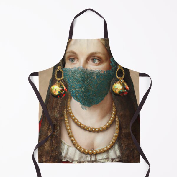 Item preview, Ai Art, Ai Print, Painting Altered Art, Fashion Portrait Painting, Ai Christmas, Art by Ai ,Gift designed and sold by RadRococo.