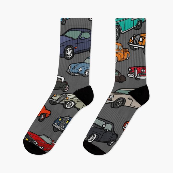 Item preview, Classic Car Pattern - Car Clip Art - Gray designed and sold by MistyMorningsOR.