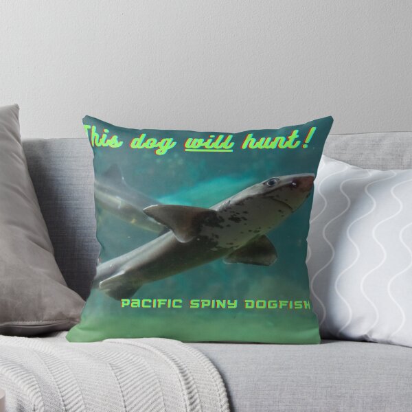 This Dog Will Hunt Throw Pillow