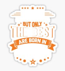 legends are born in october - legends born Sticker