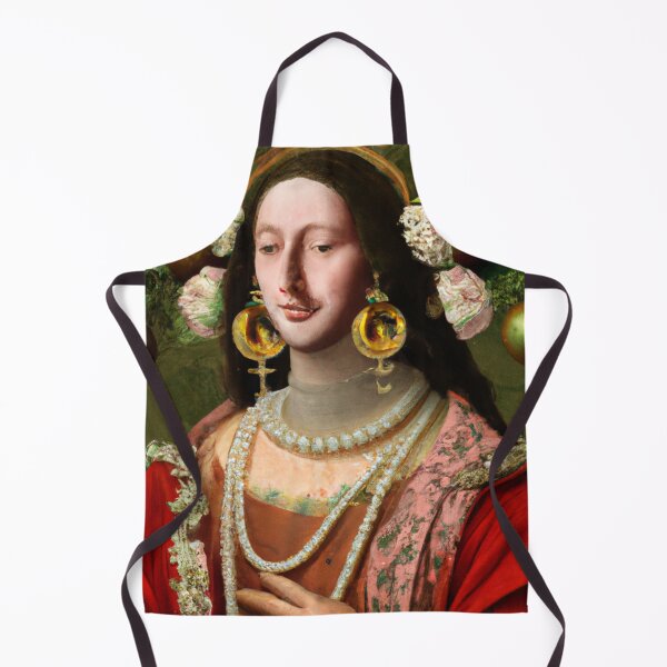 Item preview, Ai Art, Ai Print, Painting Altered Art, Fashion Portrait Painting, Ai Christmas, Art by Ai ,Gift designed and sold by RadRococo.