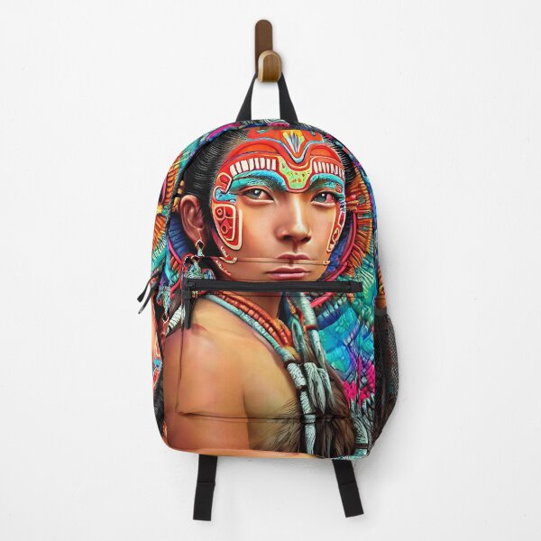 Item preview, NATIVE MAYAN FLUORESCENT PORTRAIT designed and sold by EBAN7.