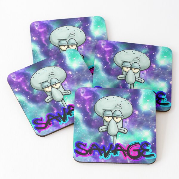 Item preview, Savage Squidward designed and sold by XXXLLEMONADE.
