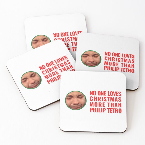 Aperçu de l'œuvre Personne n'aime Noël plus que Philip Tetro (Philip Tetro, 1 fille 5 gays) créée et vendue par heyimadoctor.