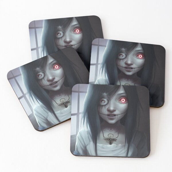 Item preview, Horror anime painting of a korean cyborg demon designed and sold by RK - Shop.