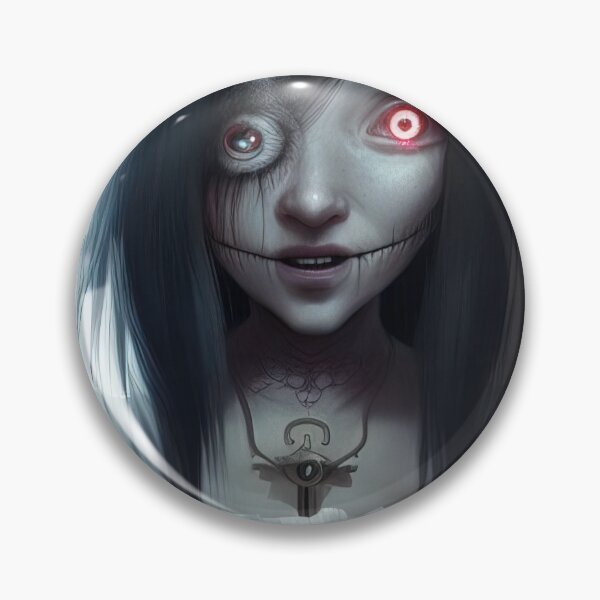 Item preview, Horror anime painting of a korean cyborg demon designed and sold by RK - Shop.