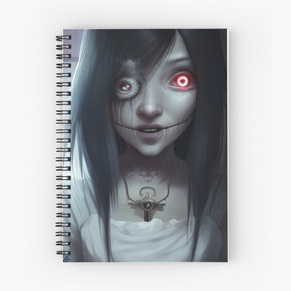 Item preview, Horror anime painting of a korean cyborg demon designed and sold by RK - Shop.