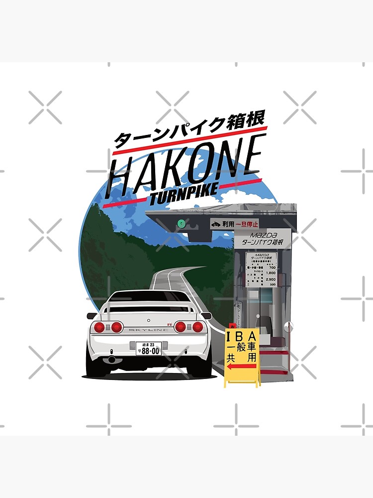 Hakone Nissan Skyline R32 Gtr Tote Bag By 00ag Redbubble