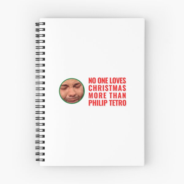 Aperçu de l'œuvre Personne n'aime Noël plus que Philip Tetro (Philip Tetro, 1 fille 5 gays) créée et vendue par heyimadoctor.