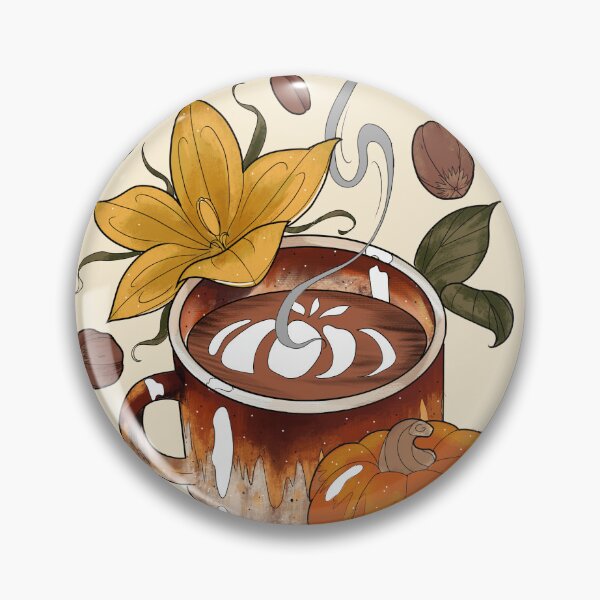 Artikelvorschau, Camping Becher Pumpkin Spice Latte entworfen und verkauft von Bekka Luna.