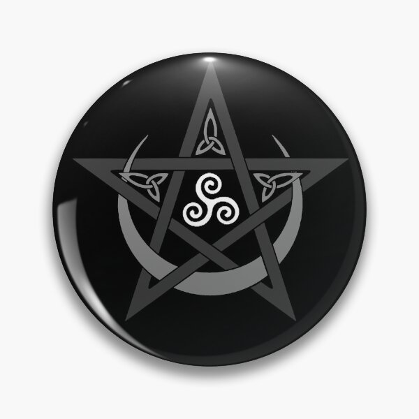 Item preview, Pentagram of the moon designed and sold by Potty Pagan.