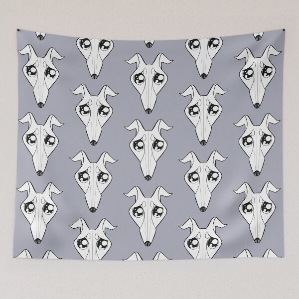 Item preview, Cute Begging Greyhound Face designed and sold by CyberFossil.