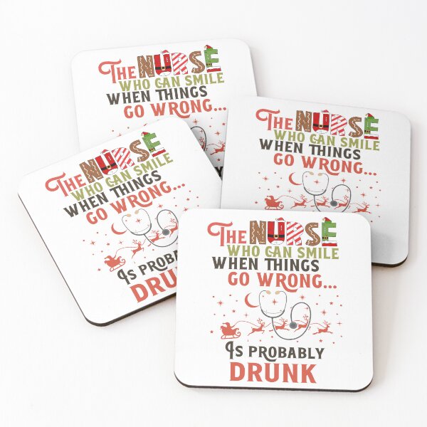 Item preview, Funny Nurse Christmas Pun Quote Hilarious designed and sold by HomeCoquette.