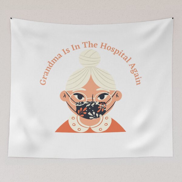 Item preview, grandma is in the hospital again t-shirt designed and sold by SenhajiWorld.