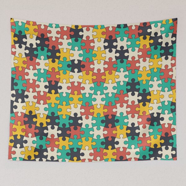 Item preview, Jigsaw Pattern Block Puzzles designed and sold by Hic21.