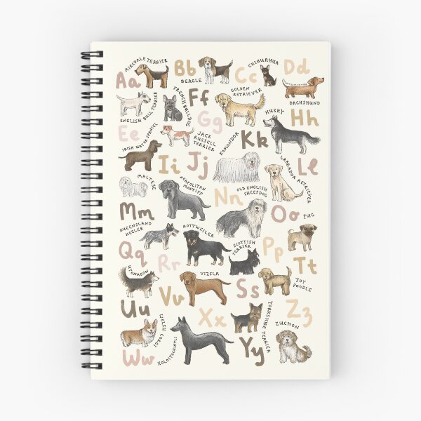Item preview, Alfabeto de razas de perros designed and sold by Those Pencil Shavings.