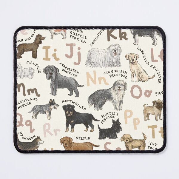 Item preview, Dog Breeds Alphabet designed and sold by Those Pencil Shavings.