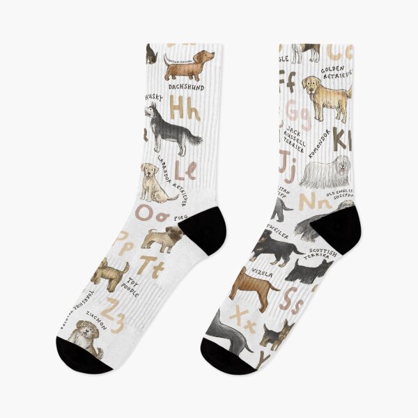 Item preview, Dog Breeds Alphabet designed and sold by Those Pencil Shavings.