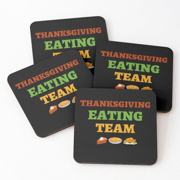 Item preview,  Funny Thanksgiving Eating Team designed and sold by mystylecorner.