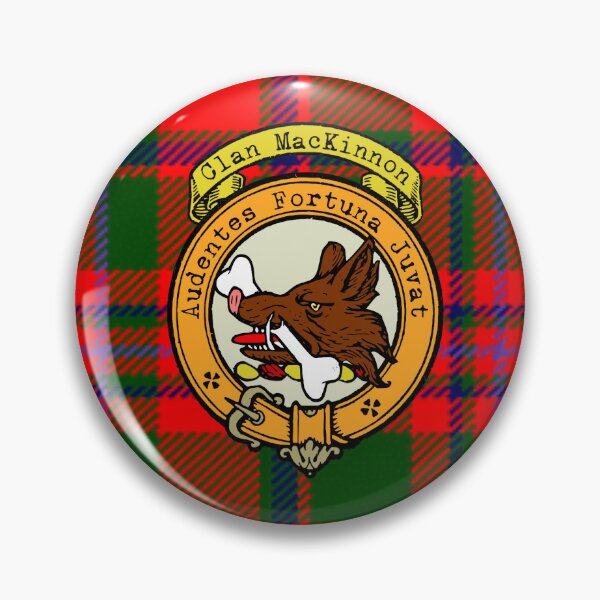 Item preview, MacKinnon Scottish Tartan and Crest designed and sold by BagTown Clans.