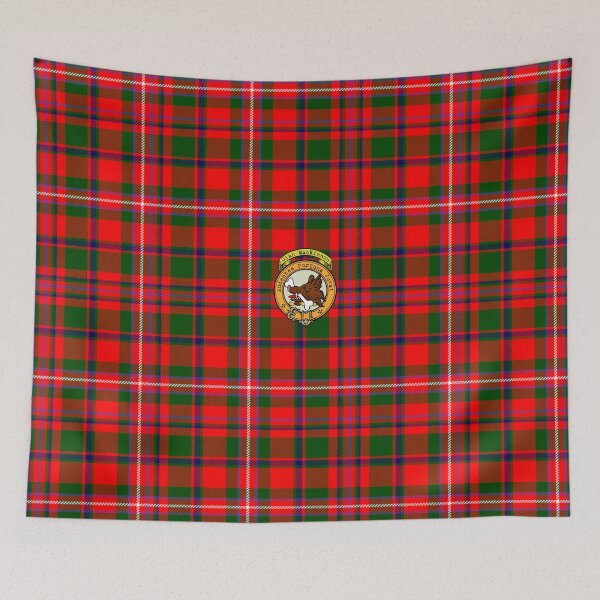 Item preview, MacKinnon Scottish Tartan and Crest designed and sold by BagTown Clans.