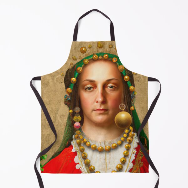Item preview, Ai Art, Ai Print, Painting Altered Art, Fashion Portrait Painting, Ai Christmas, Art by Ai ,Gift designed and sold by RadRococo.