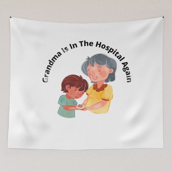Item preview, grandma is in the hospital again t-shirt designed and sold by SenhajiWorld.