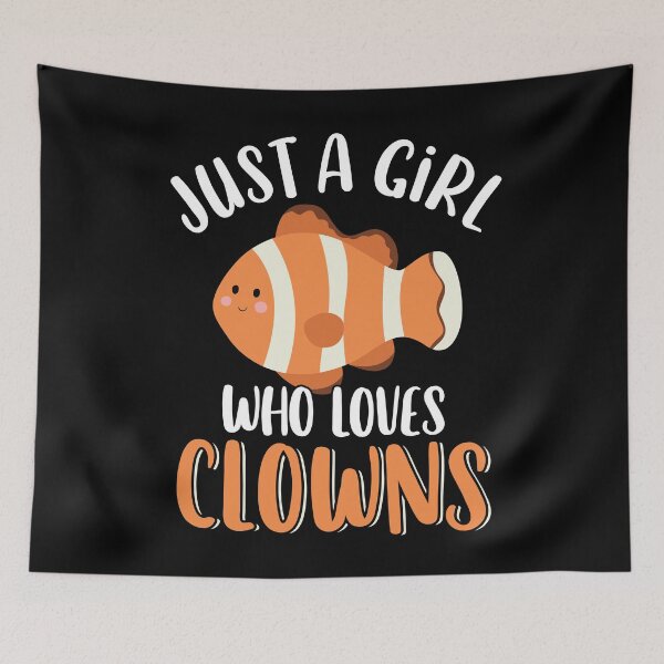 Item preview, Just A Girl Who Loves Clownfish Cute Saltwater Aquarium designed and sold by MintedFresh.