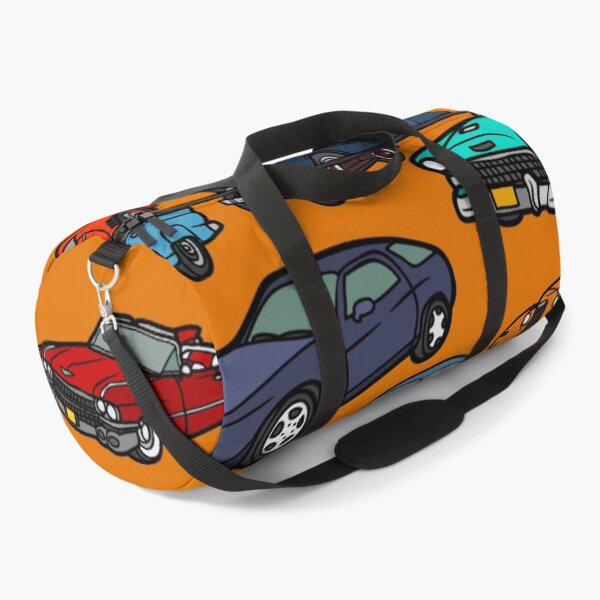 Item preview, Classic Car Pattern - Repeating Car Pattern - Orange designed and sold by MistyMorningsOR.