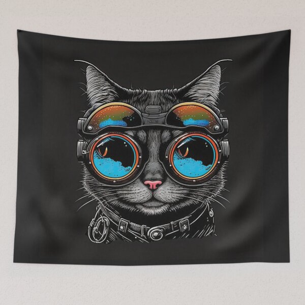 Item preview, Digital artwork of a cartoon figure on a black background designed and sold by ArtlantisSyn.