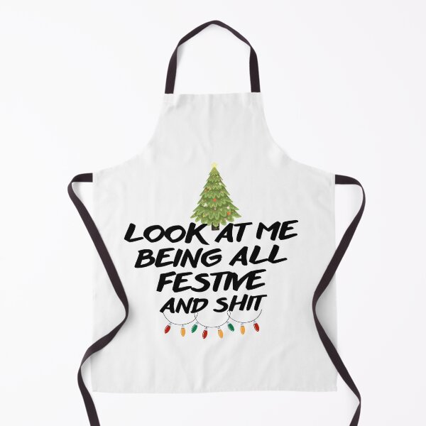 Item preview, Look at me being all festive and shit Funny Christmas Tree quote designed and sold by rimbuy.