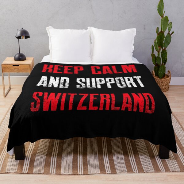 Item preview, Keep Calm And Support Switzerland designed and sold by Studioapartment.