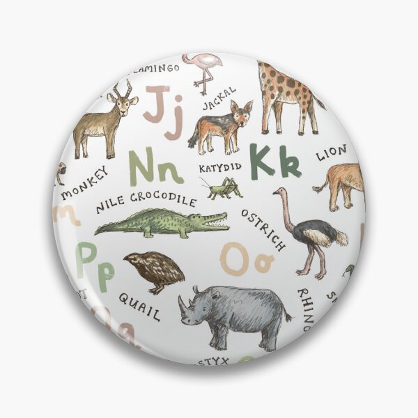 Item preview, Safari Alphabet designed and sold by Those Pencil Shavings.