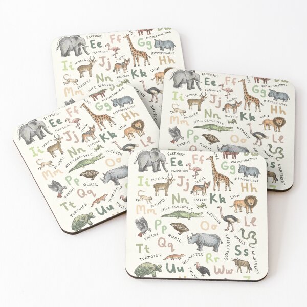 Item preview, Safari Alphabet designed and sold by Those Pencil Shavings.