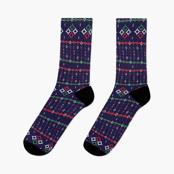 Item preview, Christmas tribal pattern8 designed and sold by Cushy Digital.