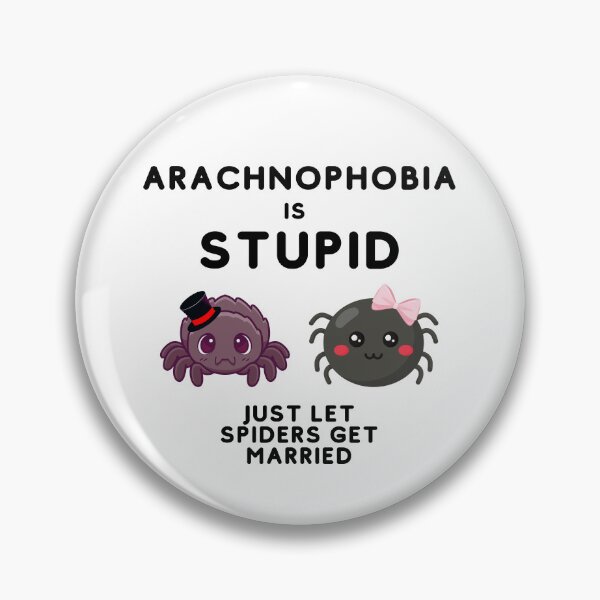 Artikelvorschau, Arachnophobie ist dumm – lass Spinnen einfach heiraten! entworfen und verkauft von Itis-Whatitis.