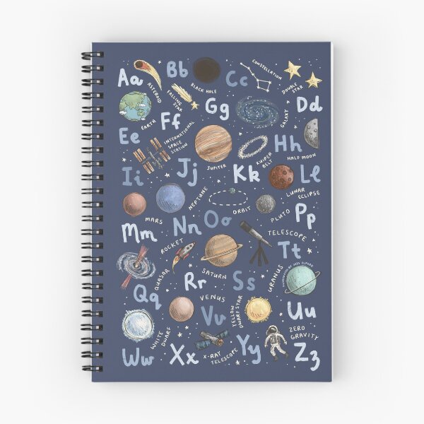 Artikelvorschau, Weltraum-Alphabet entworfen und verkauft von Those Pencil Shavings.