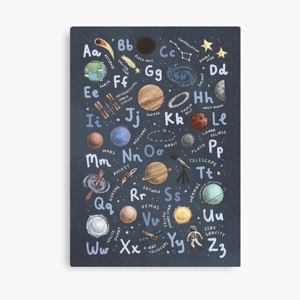 Item preview, Outer Space Alphabet designed and sold by Those Pencil Shavings.