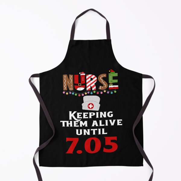 Item preview, Funny Nurse Christmas Pun Quote Hilarious Joke ICU Idea designed and sold by HomeCoquette.