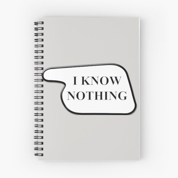 Item preview, I Know Nothing! (Fawlty Towers sign) designed and sold by erikvanrent.
