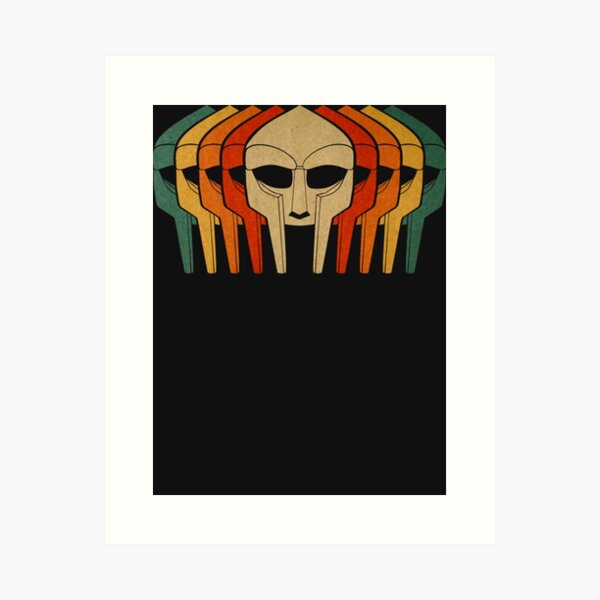 Buy MF Doom Poster MF Doom Music Poster Rap Poster Retro Online in India   Etsy